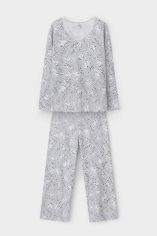 Комплекты для дома для мам, артикул: Е 20041/24, цвет: светло-серый5 - 2 фото