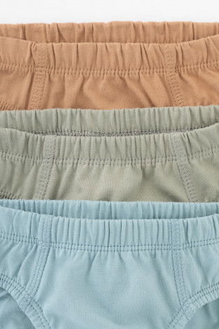 Трусы для мальчика, артикул: К 1966-3уп, цвет: хаки - 2 фото