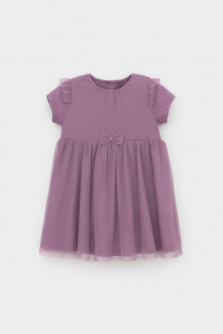 Платье для девочки, артикул: КР 5914, цвет: бордовый - 2 фото