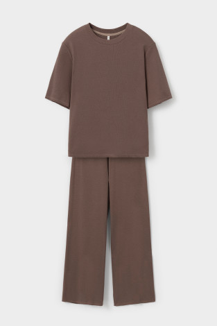 Комплекты для дома для мам, артикул: Е 20197, цвет: коричневый - 2 фото