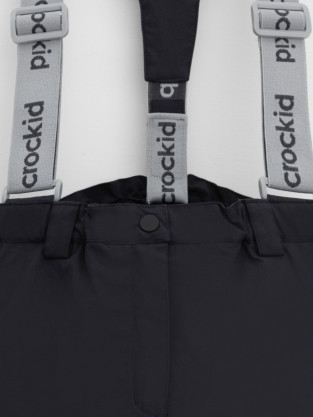 Брюки утепленные, артикул: ВК 46017/25/1 ГР, цвет: черный - 2 фото