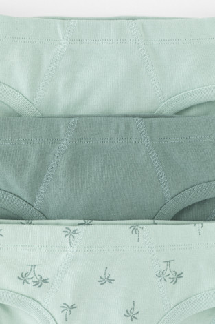 Трусы для мальчика, артикул: К 1928-3уп, цвет: светло-голубой - 2 фото