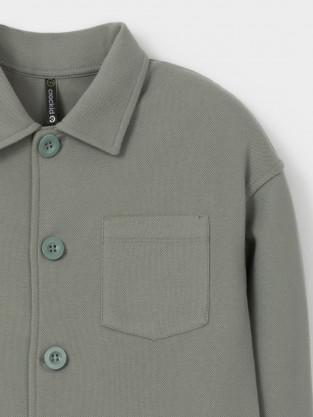 Рубашки для мальчика, артикул: КР 302982-1, цвет: хаки - 2 фото