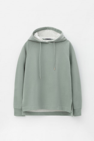 Толстовки женские для мам, артикул: ЕВТ 3160/24, цвет: зеленый - 2 фото