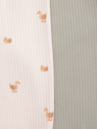 Брюки для новорожденных, артикул: К 400715-2уп, цвет: зеленый - 2 фото