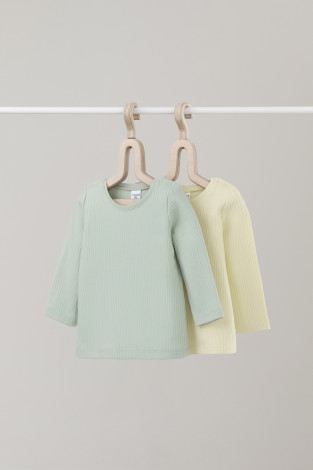 Джемпер для новорожденных, артикул: К 302520-2уп, цвет: зеленый - 2 фото