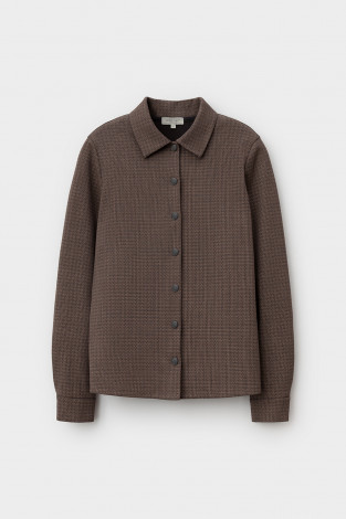 Блузы, рубашки женские для мам, артикул: ЕВТ 3245, цвет: черный3 - 2 фото