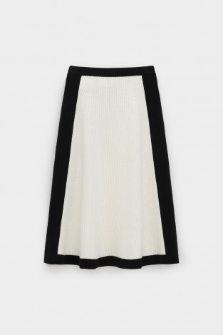 Юбки женские для мам, артикул: ЕВ 742/ш, цвет: сливки2 - 2 фото