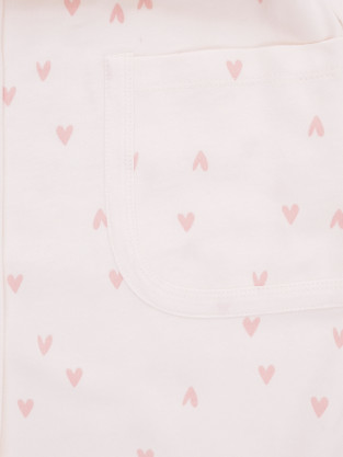 Халат для девочки, артикул: К 5763, цвет: сливки2 - 2 фото