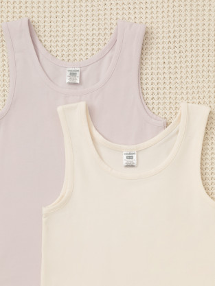 Майки для девочки, артикул: К 1192-2уп, цвет: фиолетовый - 2 фото