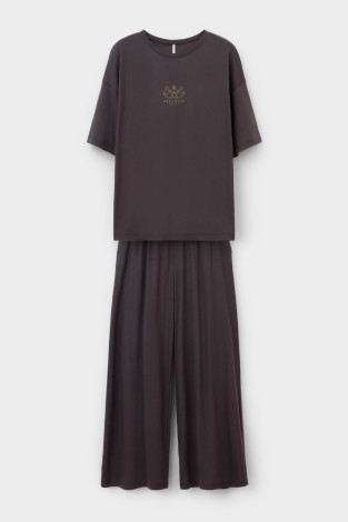 Комплекты для дома для мам, артикул: Е 20183, цвет: коричневый - 2 фото