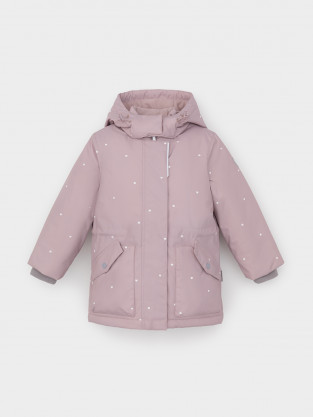 Куртка для девочки, артикул: ВК 38120/н/5 ГР, цвет: розовый - 2 фото