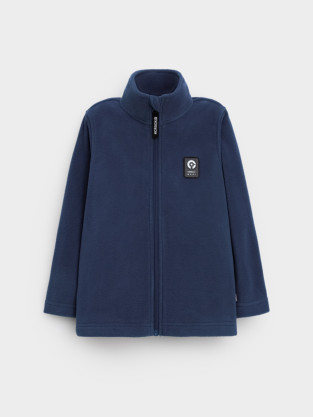 Куртка для мальчика, артикул: ФЛ 34025/7 ГР, цвет: синий - 2 фото