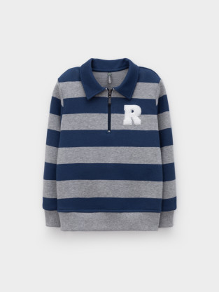 Свитшоты для мальчика, артикул: КР 302795, цвет: синий - 2 фото