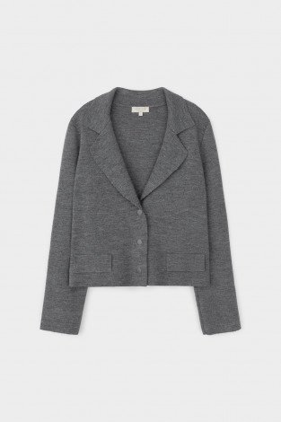 Жакеты, куртки женские для мам, артикул: ЕВ 30164/ш, цвет: темно-серый - 2 фото