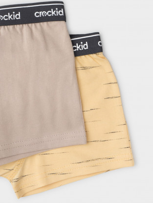 Трусы для мальчика, артикул: К 1967-2уп, цвет: бежевый - 2 фото