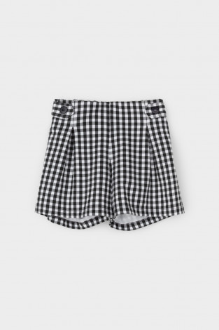 Шорты для девочки, артикул: КР 400732, цвет: серый - 2 фото