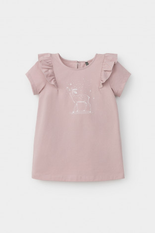 Блузка для девочки, артикул: КР 5904, цвет: розовый - 2 фото