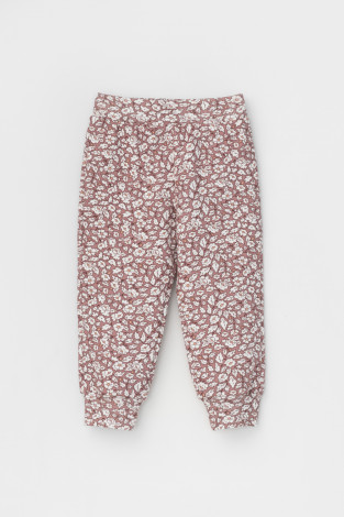 Брюки для девочки, артикул: КР 400639, цвет: розовый - 2 фото