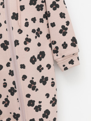 Комбинезон для девочки, артикул: КР 6553, цвет: бежевый - 2 фото