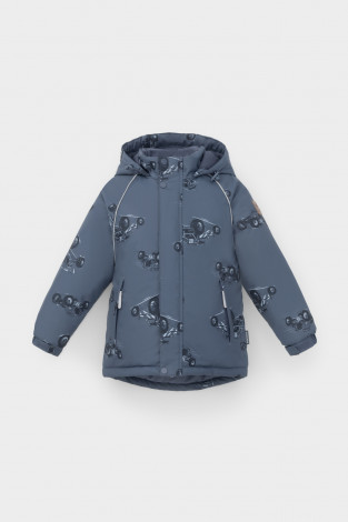 Куртки для мальчика, артикул: ВК 36084/н/5 ГР, цвет: синий - 2 фото