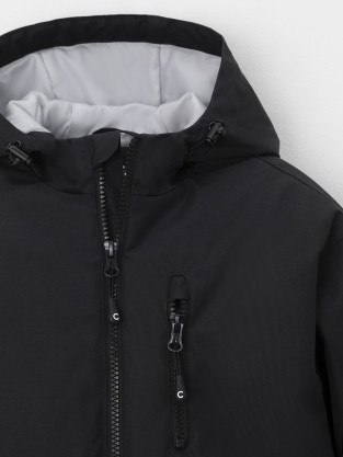 Куртки для мальчика, артикул: ВК 30169/1 ГР (128-152), цвет: черный - 2 фото