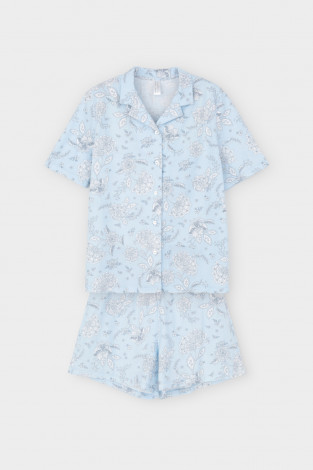 Комплекты для дома для мам, артикул: Е 20122, цвет: голубой - 2 фото