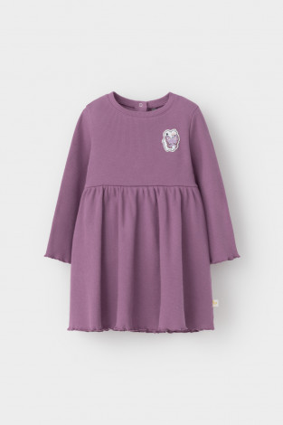 Платье для девочки, артикул: КР 5911, цвет: бордовый - 2 фото