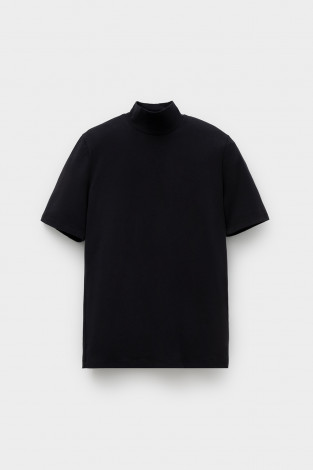 Водолазки женские для мам, артикул: ЕВТ 3262, цвет: черный - 2 фото