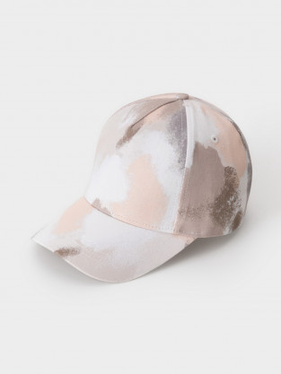 Кепка для девочки, артикул: ТК 80076, цвет: бежевый - 2 фото