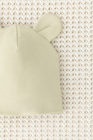 Шапочка ясельная для новорожденных, артикул: К 8124, цвет: зеленый - 2 фото