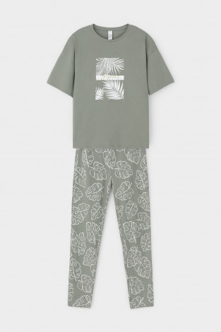 Комплекты для дома для мам, артикул: Е 20142, цвет: зеленый - 2 фото