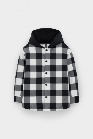 Рубашки для мальчика, артикул: КР 302681, цвет: черный3 - 2 фото