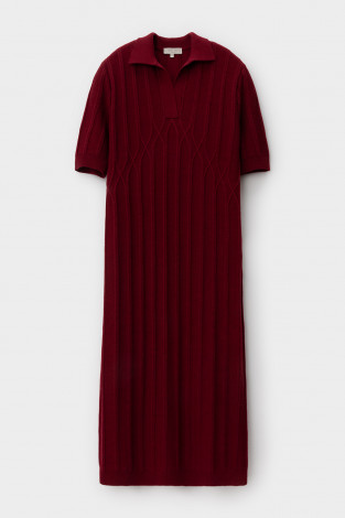 Платья женские для мам, артикул: ЕВ 531/ш, цвет: бордовый - 2 фото