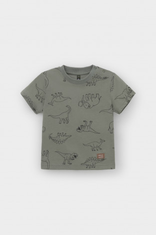 Футболка для мальчика, артикул: КР 302374, цвет: зеленый - 2 фото