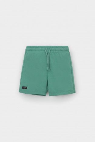 Шорты для мальчика, артикул: КР 400817, цвет: зеленый - 2 фото