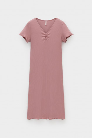 Сорочки ночные женские для мам, артикул: Е 10063, цвет: розовый - 2 фото