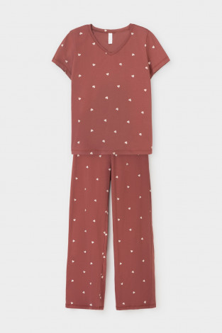 Комплекты для дома для мам, артикул: Е 20058/24, цвет: коричневый - 2 фото