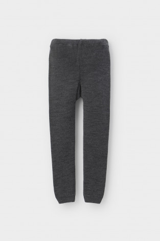 Брюки для девочки, артикул: К 421, цвет: темно-серый - 2 фото