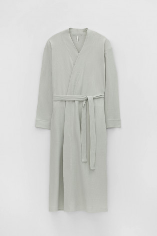 Халаты женские для мам, артикул: Е 50014/24, цвет: зеленый - 2 фото