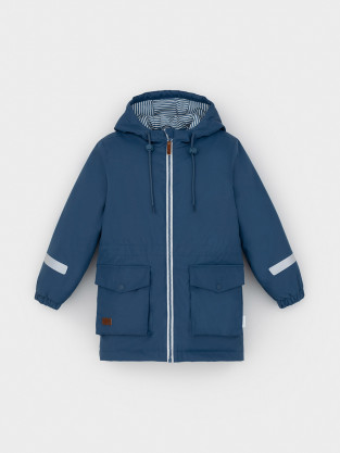 Куртки для мальчика, артикул: ВК 30147/1 УЗГ, цвет: темно-синий - 2 фото