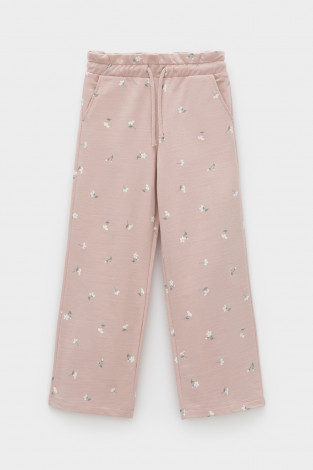 Брюки для девочки, артикул: КР 400798-1, цвет: розовый - 2 фото