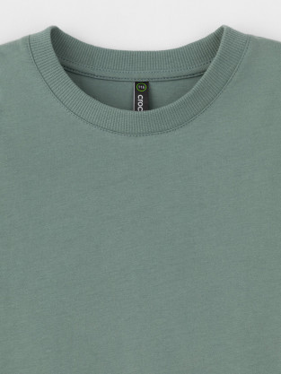 Футболка для мальчика, артикул: КР 302401-1, цвет: зеленый - 2 фото