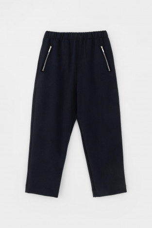 Брюки женские для мам, артикул: ЕВТ 4122, цвет: синий - 2 фото