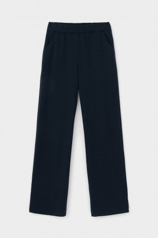 Брюки женские для мам, артикул: ЕВТ 4074, цвет: синий - 2 фото