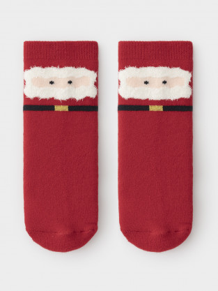 Носки для девочки, артикул: К 9584/13 ФВ, цвет: красный - 2 фото