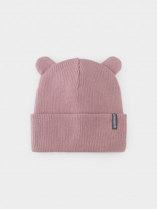 Шапка для девочки, артикул: КВ 20424, цвет: розовый - 2 фото