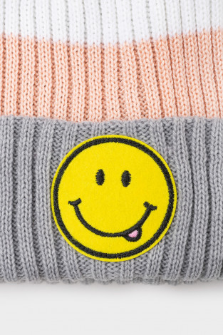 Шапка для девочки, артикул: КВ 20344, цвет: светло-серый5 - 2 фото