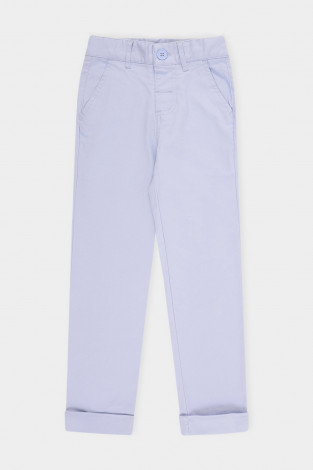 Брюки для мальчика, артикул: ТК 46141, цвет: голубой - 2 фото