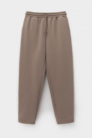 Брюки женские для мам, артикул: ЕВТ 4159, цвет: коричневый - 2 фото